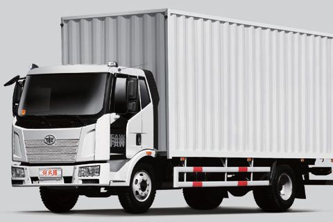 一汽解放 J6L中卡 145馬力 4×2 小排半廂式載貨車(chē) CA1160P62K1L4E4