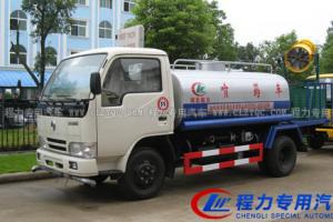 灑水車廠家 灑水車報價 湖北程力供應(yīng)3噸東風福瑞卡噴藥車