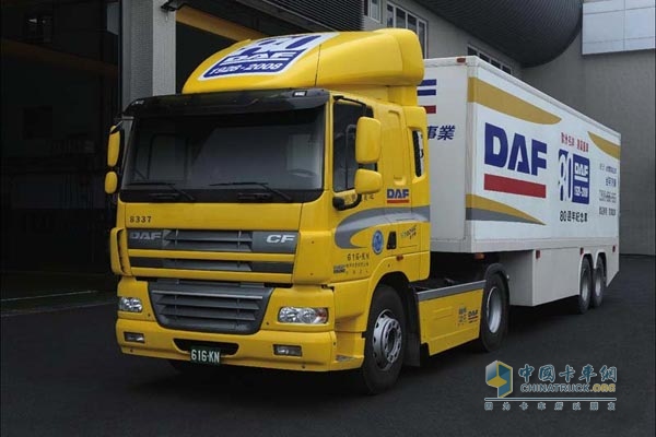 DAF在臺灣組裝生產的CF系列牽引車