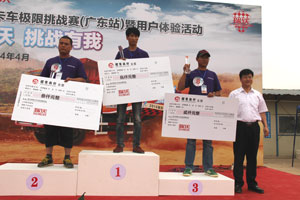 挑戰(zhàn)升級(jí) 瑞沃卡車(chē)極限挑戰(zhàn)賽鵬城火辣開(kāi)賽
