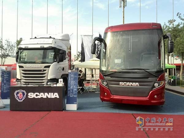 斯堪尼亞Streamline G440參展2014年亞歐博覽會