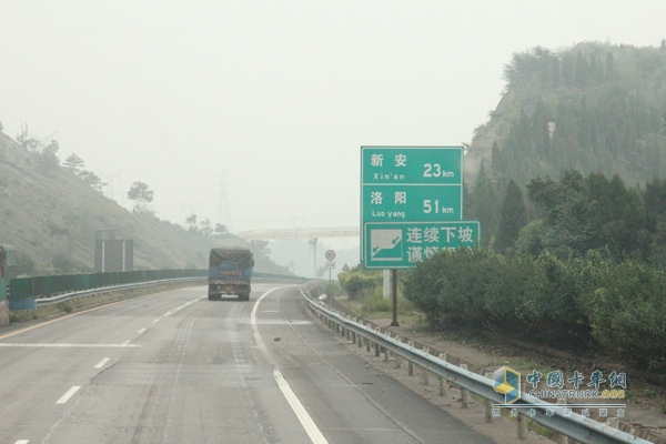 奔馳卡車中國物流主干線油耗實測西安-鄭州-北京圓滿結束