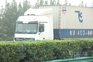 奔馳卡車中國物流主干線油耗實測西安-鄭州-北京圓滿結束