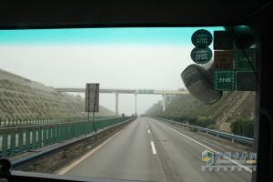 奔馳卡車中國物流主干線油耗實測西安-鄭州-北京圓滿結束