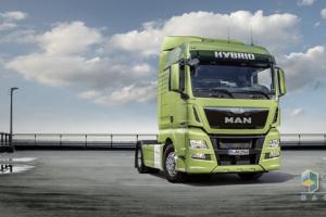 混合動力展示未來交通：德國曼恩TGX Hybrid 概念車亮相 IAA 展會
