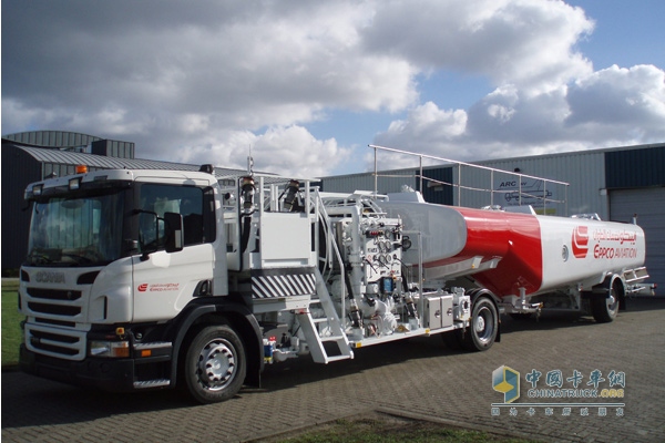 斯堪尼亞 P310 4x2油罐車，可搭載生物柴油發(fā)動(dòng)機(jī)