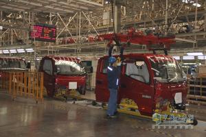 參觀福田汽車北京多功能汽車廠暨“歐馬可、奧鈴車型品鑒