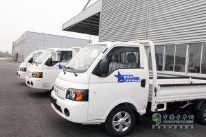 江淮汽車(chē)蒙城生產(chǎn)基地產(chǎn)品下線暨帥鈴x上市儀式