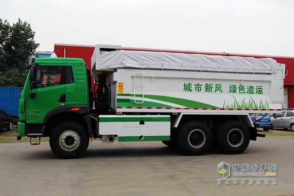 一汽解放青島 天V 濰柴400馬力 8×4國(guó)四自卸車(chē)