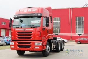 一汽青島解放 天V 420馬力 6×4 國四?；窢恳?C