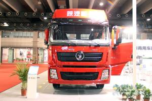 廣州車展；陜汽重卡攜德龍牽引車和智能渣土車亮相