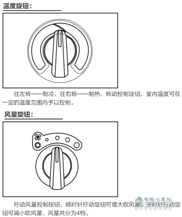 冬季行車空調使用方法