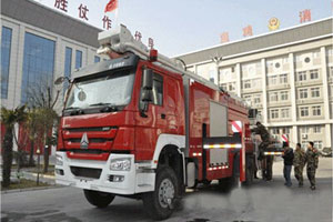 中聯(lián)重科32m高配消防車獲認可