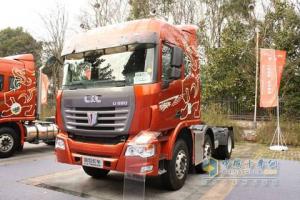 聯(lián)合卡車 玉柴 380馬力 2015款6X2標(biāo)載牽引車