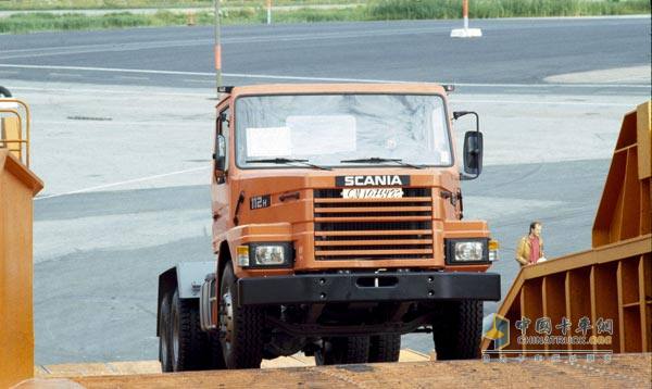 1980年發(fā)布的全新斯堪尼亞T112卡車，中國林業(yè)部采購了158輛