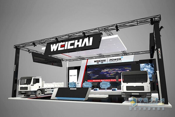 第十六屆上海國(guó)際汽車工業(yè)展覽會(huì)濰柴輕卡發(fā)動(dòng)機(jī)展示區(qū)
