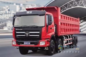 福田瑞沃 濰柴336馬力 8X4 國(guó)四 重載型工程車