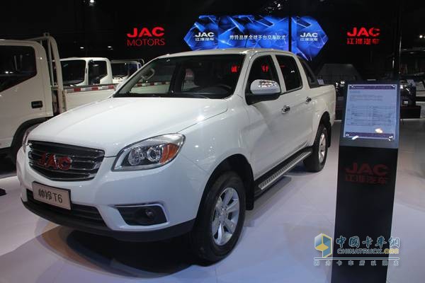 江淮帥鈴 T6皮卡 120馬力 國(guó)四車型
