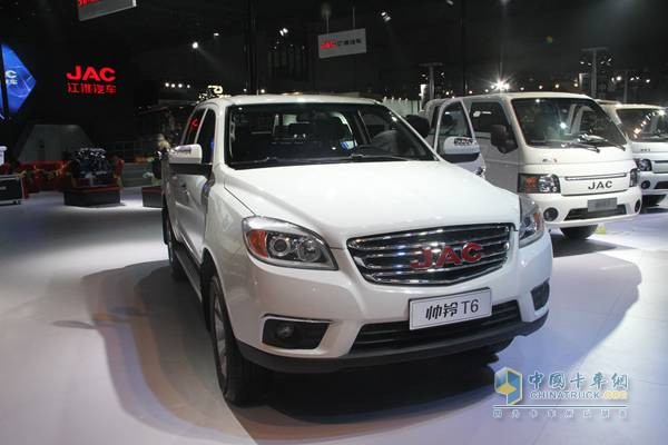 江淮帥鈴 T6皮卡 120馬力 國(guó)四車型