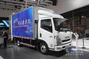 上海車展 上汽依維柯紅巖發(fā)布全新車聯(lián)網(wǎng)系統(tǒng)“杰時(shí)達(dá)”