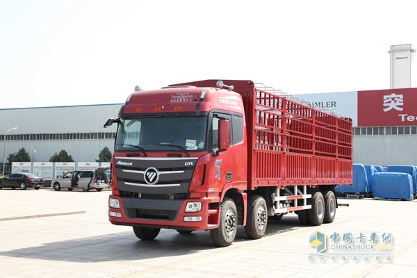 福田戴姆勒 歐曼GTL超能版350馬力8X4載貨車(chē)(復(fù)合版)