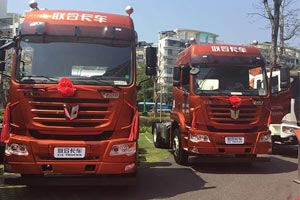精化西北市場(chǎng) 聯(lián)合卡車V系重卡在澄城上市