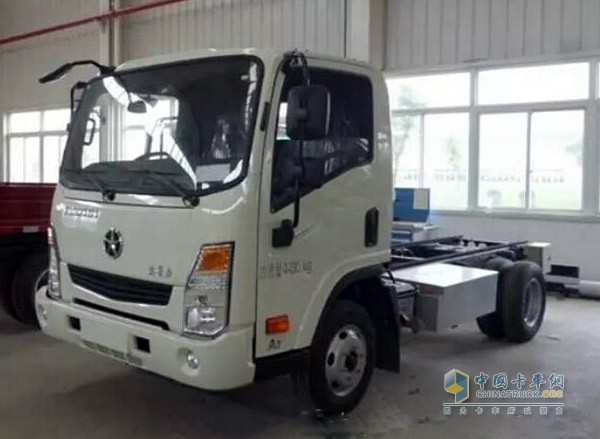 大運首款純電動4×2載貨汽車研發(fā)成功