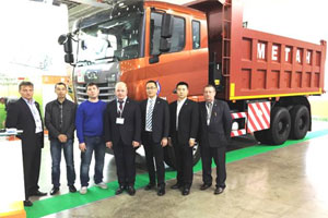 看好燃?xì)廛囀袌?聯(lián)合卡車亮相俄羅斯莫斯科商用車展