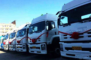 10輛慶鈴VC46?；愤\輸車交付用戶