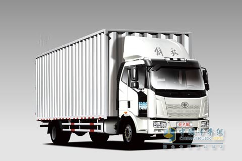 一汽解放J6L 180馬力4×2廂式載貨車（加強型/BF4M1013機(jī)/7700mm廂）