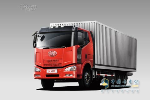 一汽解放J6M 280馬力6×4廂式載貨車(chē)（復(fù)合型）