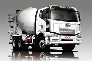 一汽解放 J6P 290馬力6X4 混凝土攪拌運輸車底盤