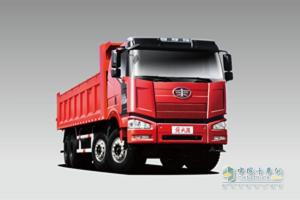 一汽解放J6M 320馬力 8×4公路先鋒一號加強(qiáng)版自卸車（C