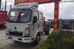 東莞重汽HOWO雙排車僅8.58萬