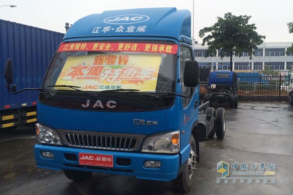深圳江淮威鈴廂式貨車降1.5萬