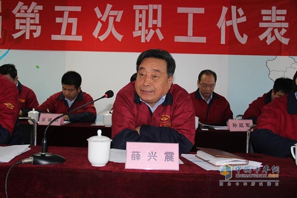 唐駿汽車(chē)董事長(zhǎng)薛興震