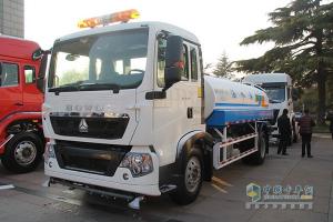 中國重汽 T5G 4X2 210馬力 國五 揚塵車