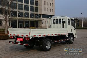 福田時(shí)代康瑞H1 95馬力 3.8米排半欄板載貨車(chē)