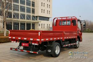 福田時(shí)代康瑞H2 110馬力 4.18米單排欄板載貨車(chē)