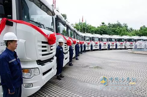 聯(lián)合卡車20臺(tái)?；癄恳嚱桓稏|長集團(tuán)