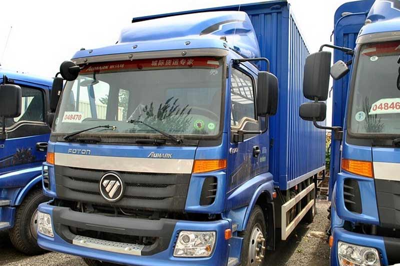 福田歐馬5系 中卡 170馬力 4X2 廂式載貨車(chē)(BJ5169XXY-F2)