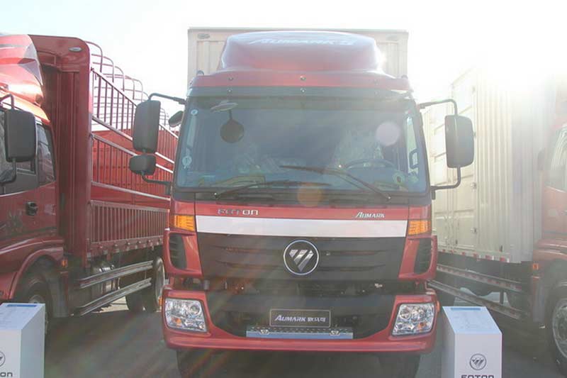 福田歐馬可5系 中卡 170馬力 4X2廂式載貨車(chē)(BJ5139XXY-F1)