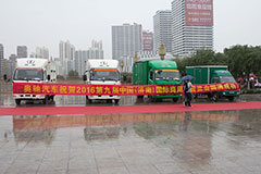 濟南卡車展輕卡秀 奧馳汽車、時代汽車展物流車型