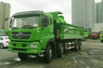 首批18臺(tái)新斯太爾D7B 8x4環(huán)保渣土車杭州交車