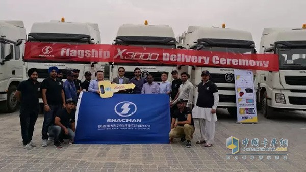 首批 SHACMAN X3000牽引車強(qiáng)勢(shì)登陸中東市場(chǎng)