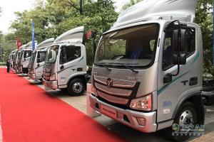 全新平臺(tái)歐馬可S5超級(jí)中卡中國(guó)首發(fā) 第一單1700輛