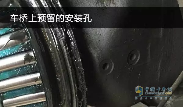 BPW車(chē)橋安裝