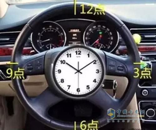 那么什么樣的姿勢才是最正確的那?“3-9點(diǎn)”握姿是最合理、最標(biāo)準(zhǔn)的方向盤握姿，也是最推薦的一種握姿。