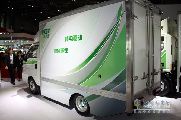 還有一股綠色清風(fēng)，江淮帥鈴純電動(dòng)輕卡
