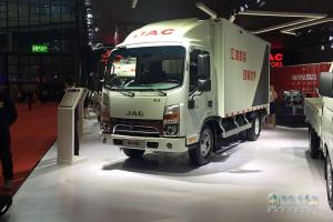 上海車展，江淮汽車展廳眾多新品與大家見面